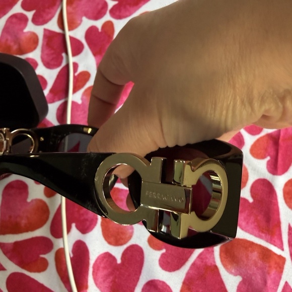 Salvatore Ferragamo Sunglasses black, Size 53-19-120 - Picture 5 of 10